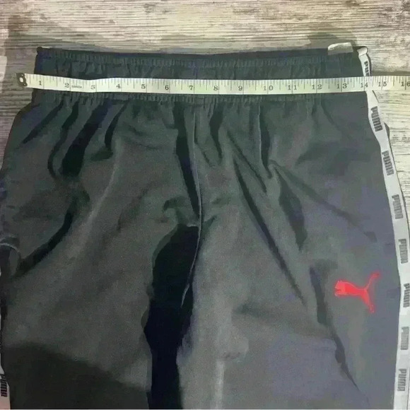 Puma black & white means track pants size Medium - Picture 5 of 6
